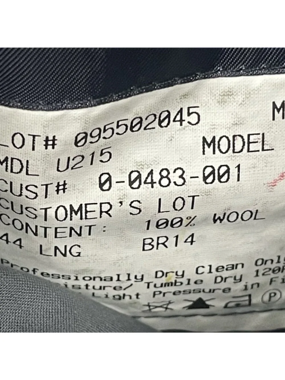 Hickey Freeman Grey Wool 2 Button Vented Blazer Sport Coat USA Made Size 44L